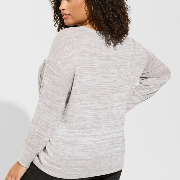 Torrid drop shoulder sweatshirt - Picture 3 of 3